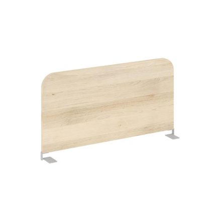 Настольный Экран боковой UNE.DEKRB-400.25.16 Бук Артизан/Металл Серый 600*16*397