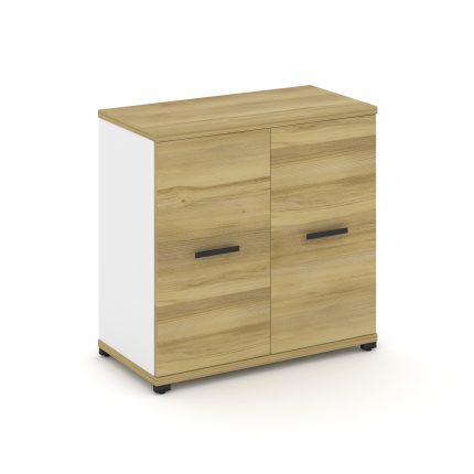 Concept Шкаф 1 широкая секция, 2 ниши CN.STS-213 B Дуб Винченцо/Белый Бриллиант/Металл Черный 836*42