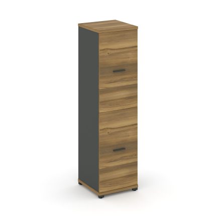 Concept Шкаф 1 узкая секция, 4 ниши CN.STU-412 A Сандал Янтарный/Антрацит/Металл Антрацит 420*420*15