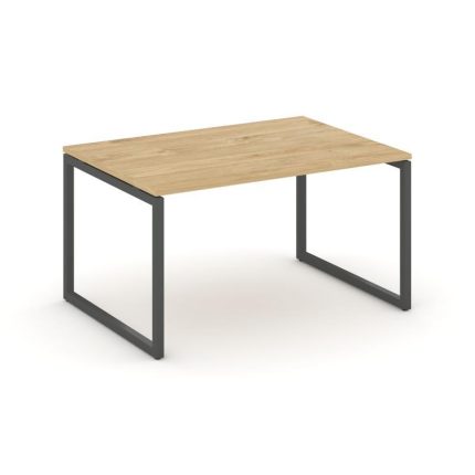 Style Project Стол переговорный SN-4O.SPRG-003.3 Тиквуд Светлый/Металл Антрацит 1380*980*750