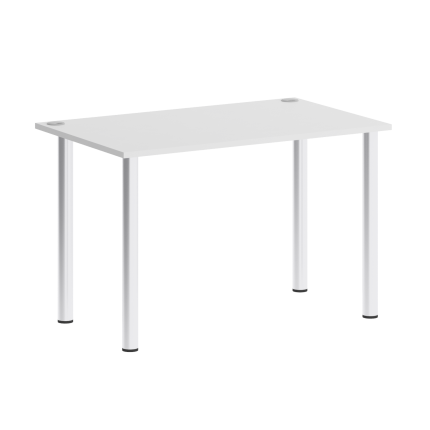 Home Office Стол письменный VR.SP-3-118 Белый Бриллиант/Хром 1180*720*750