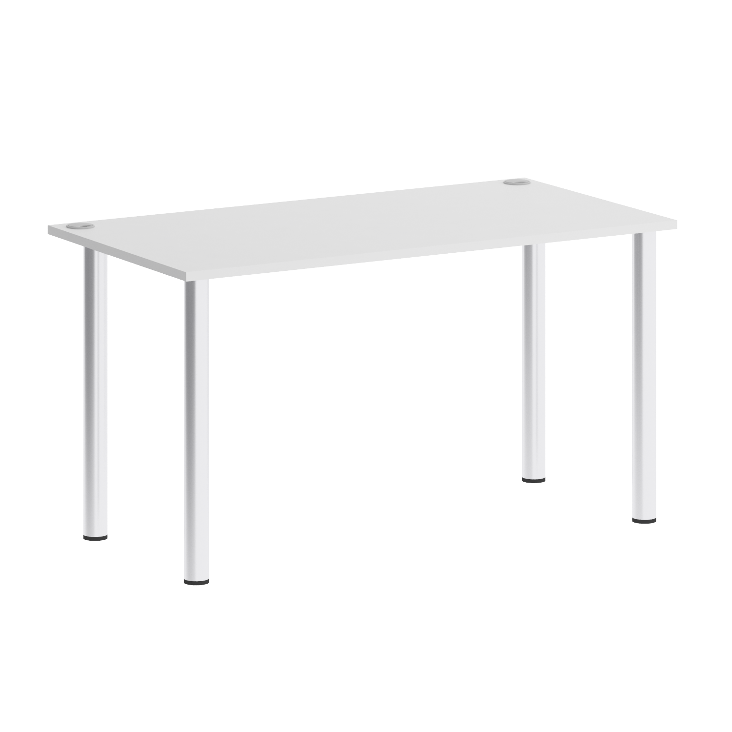 Home Office Стол письменный VR.SP-3-138 Белый Бриллиант/Хром 1380*720*750