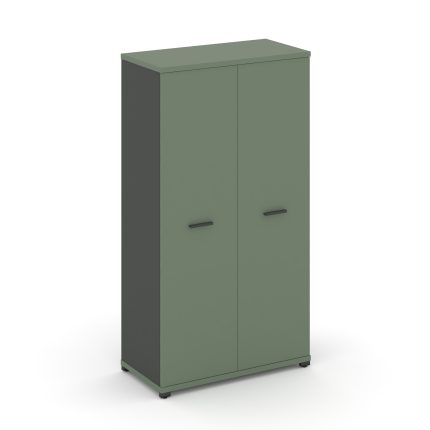 Concept Шкаф 1 широкая секция, 4 ниши CN.STS-416 A Кобо/Антрацит/Металл Антрацит 836*420*1554