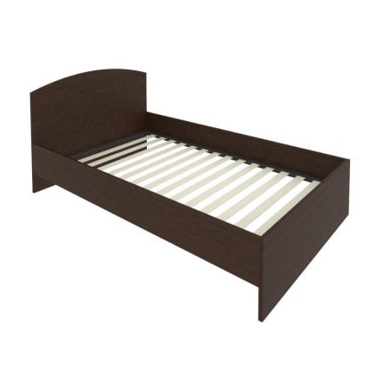 Light Кровать с ортопедическим основанием и изголовьем С-КИ-120 Венге Цаво 1250*2050*900