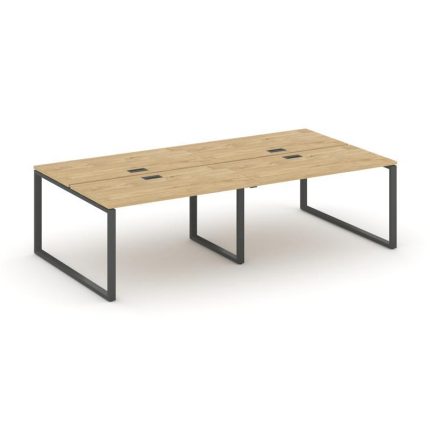 Style Project Рабочая станция 2-х сторон. SN-6O.DRS-051 Тиквуд Светлый/Металл Антрацит 1960*1632*750