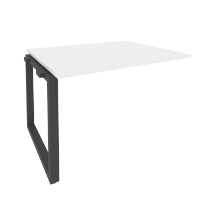 Onix Проходной наборный элемент переговорного стола O.MO-NPRG-2 Белый Бриллиант/Металл Антрацит 1180