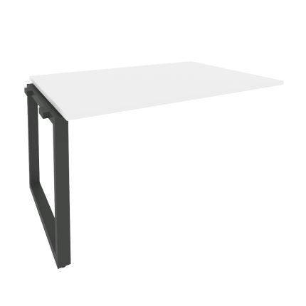 Onix Проходной наборный элемент переговорного стола O.MO-NPRG-3 Белый Бриллиант/Металл Антрацит 1380