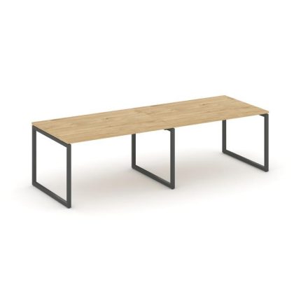 Style Project Стол переговорный SN-4O.SPRG-011.3 Тиквуд Светлый/Металл Антрацит 1960*980*750