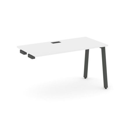 Style Project Стол-приставка к опор. элем. SN-5A.OPRS-022 Белый/Металл Антрацит 1180*800*750