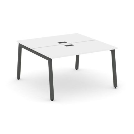 Style Project Рабочая станция 2-х сторон. SN-5A.DRS-004 Белый/Металл Антрацит 1580*1232*750