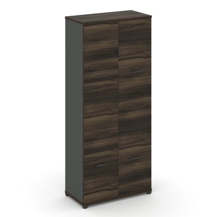 Concept Шкаф 1 широкая секция, 5 ниш CN.STS-512 A Дуб Мали/Антрацит/Металл Антрацит 836*420*1922