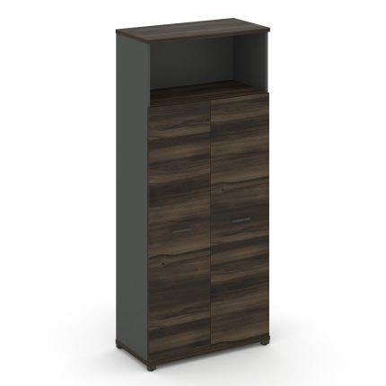 Concept Шкаф 1 широкая секция, 5 ниш CN.STS-516 A Дуб Мали/Антрацит/Металл Антрацит 836*420*1922