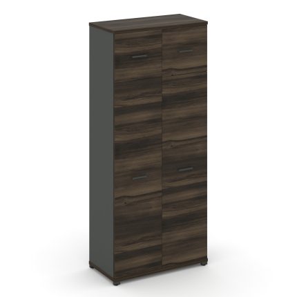 Concept Шкаф 1 широкая секция, 5 ниш CN.STS-517 A Дуб Мали/Антрацит/Металл Антрацит 836*420*1922