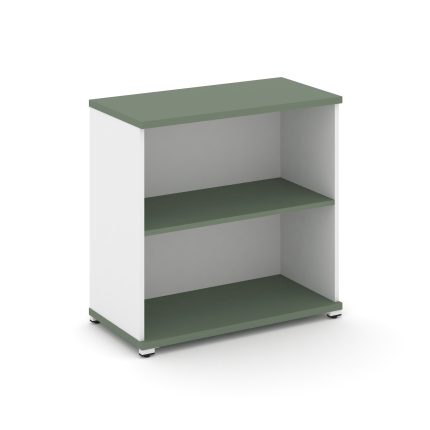 Concept Стеллаж 1 широкая секция, 2 ниши CN.STS-210 Кобо/Белый Бриллиант/Металл Белый 836*420*818