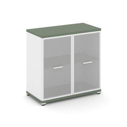 Concept Шкаф 1 широкая секция, 2 ниши CN.STS-213 RMW W Кобо/Белый Бриллиант/Металл Белый/Сатин 836*4