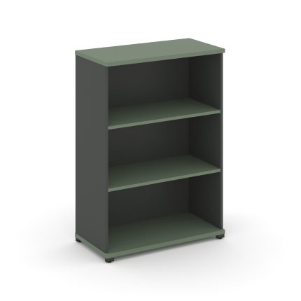 Concept Стеллаж 1 широкая секция, 3 ниши CN.STS-310 Кобо/Антрацит/Металл Антрацит 836*420*1186