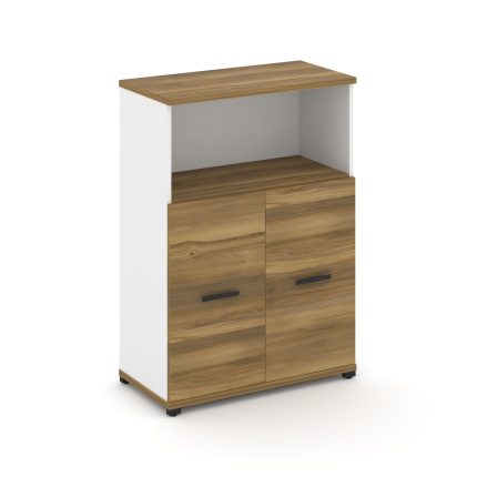 Concept Шкаф 1 широкая секция, 3 ниши CN.STS-313 B Сандал Янтарный/Белый Бриллиант/Металл Черный 836