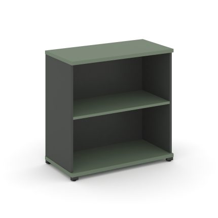 Concept Стеллаж 1 широкая секция, 2 ниши CN.STS-210 Кобо/Антрацит/Металл Антрацит 836*420*818