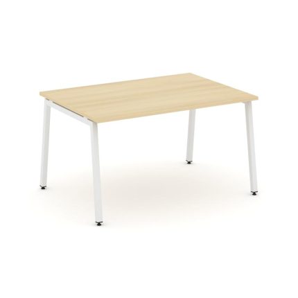 Style Project Стол переговорный SN-4A.SPRG-002.3 Акация Лорка/Металл Белый 1180*980*750