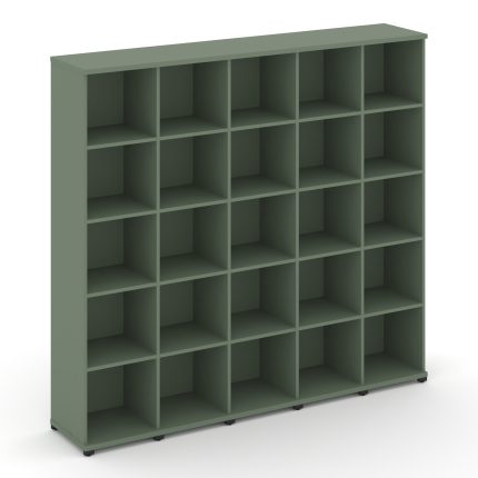 Concept Стеллаж 5 узких секций, 5 ниш CN.STU-550 Кобо/Металл Черный 2084*420*1922