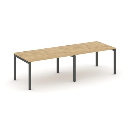 Style Project Стол переговорный SN-5P.SPRG-013.3 Тиквуд Светлый/Металл Антрацит 2760*980*750