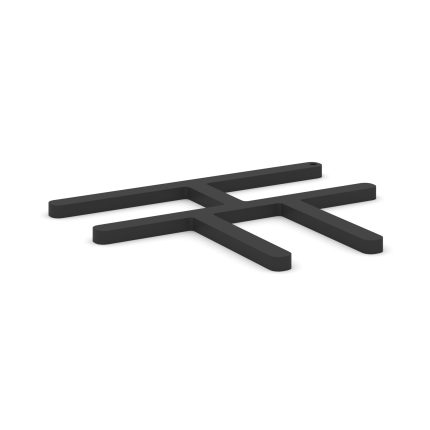 Concept Соединитель Т-образный для линейной станции- 1шт CN.S-TO-TI Металл Черный 68*64*2