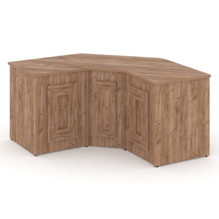 Kodex Стол сторон угловой KD.SSTU-14 Дуб Табак 1400*1400*750