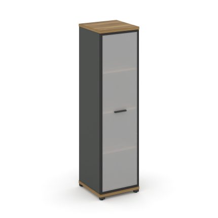 Concept Шкаф 1 узкая секция, 4 ниши CN.STU-416 RMB A Сандал Янтарный/Антрацит/Металл Антрацит/Сатин