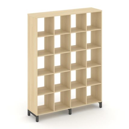 Style Project Каркас стеллажа 5 яр. SN.KS-540 Акация Лорка/Металл Антрацит 1488*400*1982