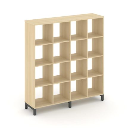 Style Project Каркас стеллажа 4 яр. SN.KS-440 Акация Лорка/Металл Антрацит 1488*400*1615