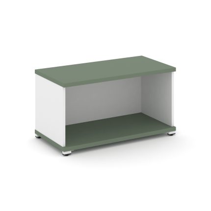 Concept Стеллаж 1 широкая секция, 1 ниша CN.STS-110 Кобо/Белый Бриллиант/Металл Белый 836*420*450