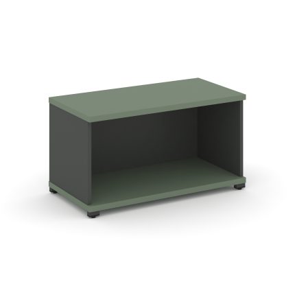 Concept Стеллаж 1 широкая секция, 1 ниша CN.STS-110 Кобо/Антрацит/Металл Антрацит 836*420*450