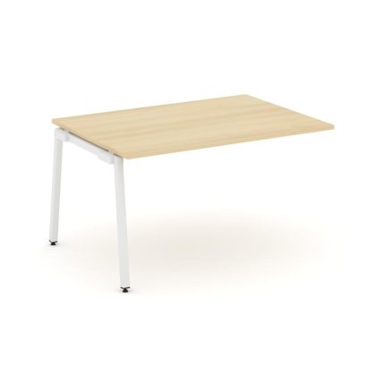 Style Project Проходной наб. элем. перег. стола SN-4A.NSPRG-003.3 Акация Лорка/Металл Белый 1380*980