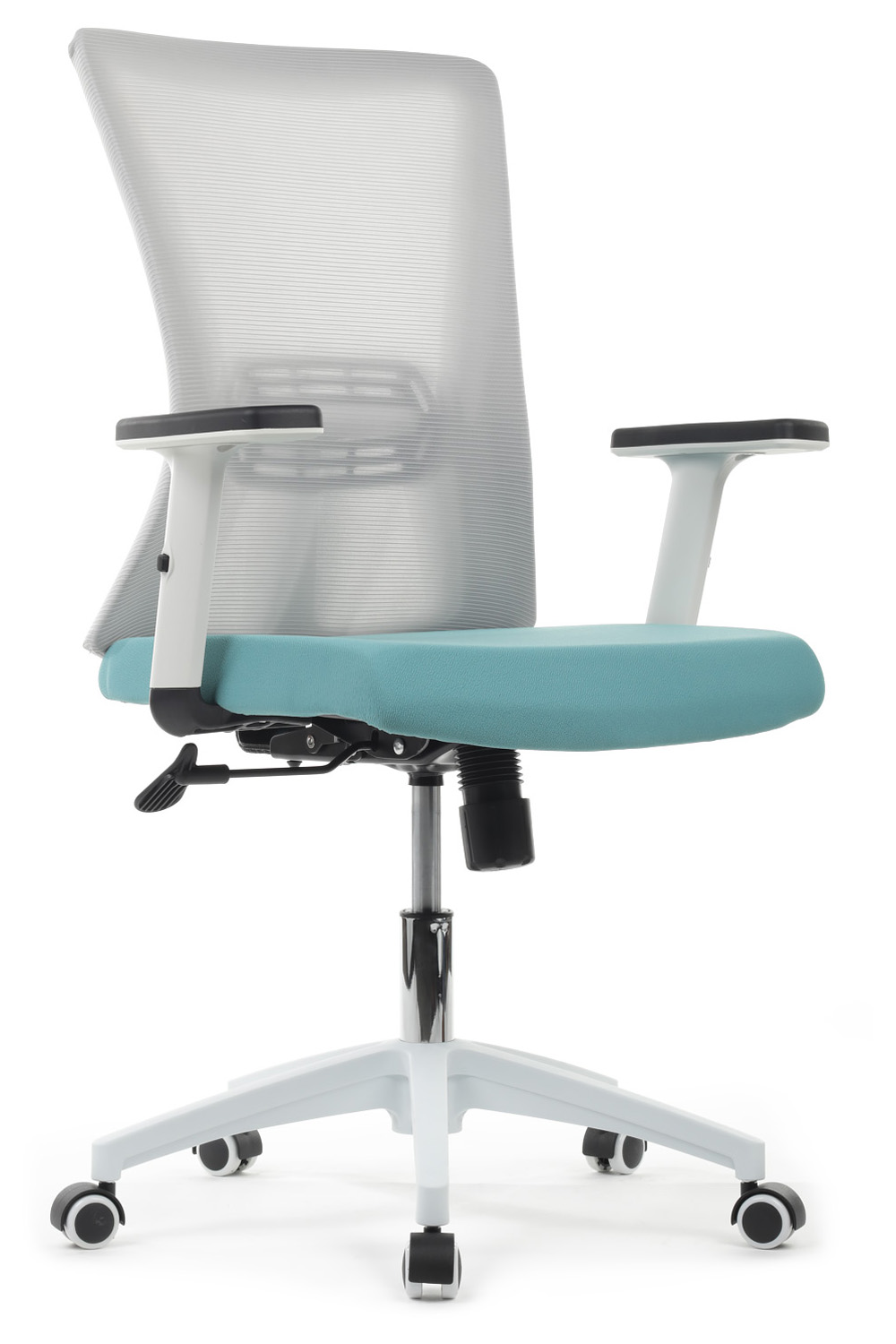 Кресло RCH B259Y-01 Серый/Голубой