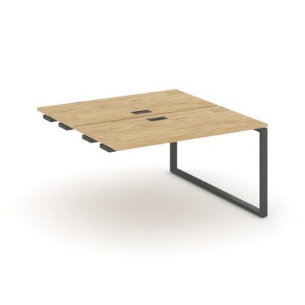 Style Project Стол-приставка к опор. элем. SN-6O.DPRS-001 Тиквуд Светлый/Металл Антрацит 980*1232*75