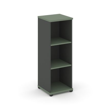Concept Стеллаж 1 узкая секция, 3 ниши CN.STU.E-310 Кобо/Антрацит/Металл Антрацит 420*420*1186
