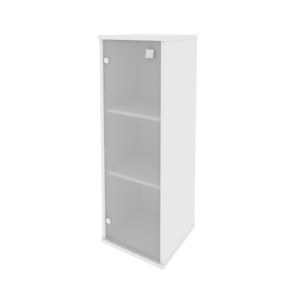 Style Шкаф средний узкий левый Л.СУ-2.4 (L) Белый 412*410*1215