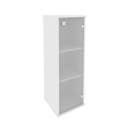 Style Шкаф средний узкий правый Л.СУ-2.4 (R) Белый 412*410*1215