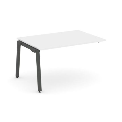 Style Project Проходной наб. элем. перег. стола SN-5A.NSPRG-003.3 Белый/Металл Антрацит 1380*980*750