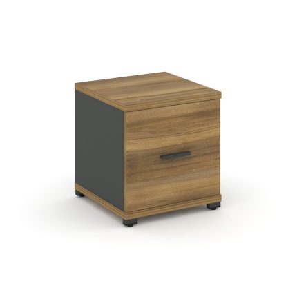 Concept Шкаф 1 узкая секция, 1 ниша CN.STU-113 A Сандал Янтарный/Антрацит/Металл Антрацит 420*420*45