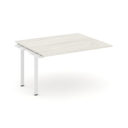 Style Project Проходной наб. элем. перег. стола SN-6P.NSPRG-032.3 Дуб Наварра/Металл Белый 1180*1180