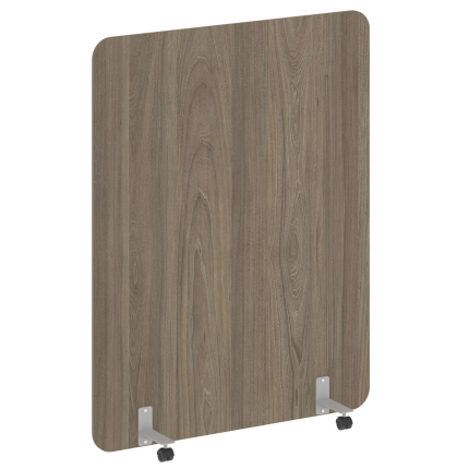 R-line Перегородка на металлических опорах, на роликах DP.R-140-180 Вяз Благородный/Металл Серый 140