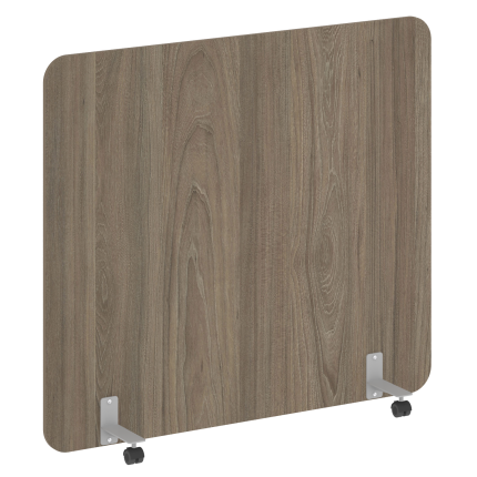 R-line Перегородка на металлических опорах, на роликах DP.R-160-140 Вяз Благородный/Металл Серый 160