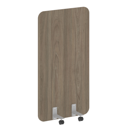 R-line Перегородка на металлических опорах, на роликах DP.R-80-150 Вяз Благородный/Металл Серый 800*