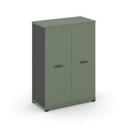 Concept Шкаф 1 широкая секция, 3 ниши CN.STS.E-316 A Кобо/Антрацит/Металл Антрацит 836*420*1186