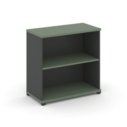 Concept Стеллаж 1 широкая секция, 2 ниши CN.STS.E-210 Кобо/Антрацит/Металл Антрацит 836*420*818