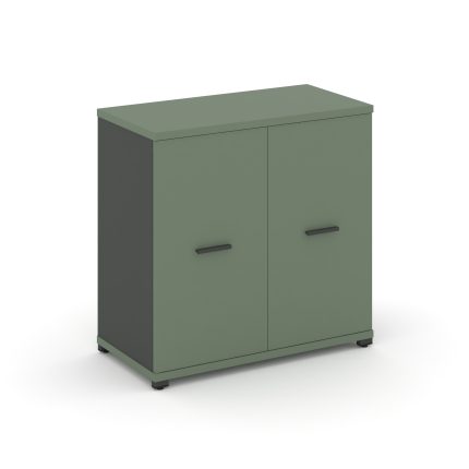 Concept Шкаф 1 широкая секция, 2 ниши CN.STS.E-213 A Кобо/Антрацит/Металл Антрацит 836*420*818