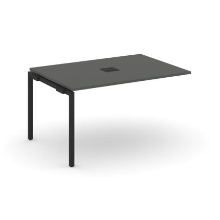 Style Project Проходной наб. элем. перег. стола SN-4P.NSPRG-003 Антрацит/Металл Черный 1380*980*750