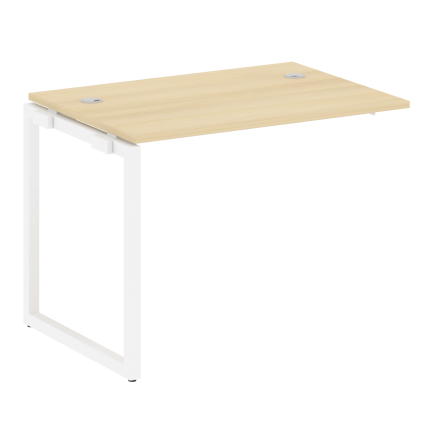 Metal System Quattro Проходной элемент рабочей станции на О-образном м/к 40БО.ПРС-СП-1.1 Акация Лорк