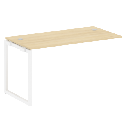 Metal System Quattro Проходной элемент рабочей станции на О-образном м/к 40БО.ПРС-СП-1.3 Акация Лорк